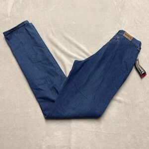 Roughrider by Circle T Vintage Western High Rise Straight Leg Jeans Blue 7/8 L